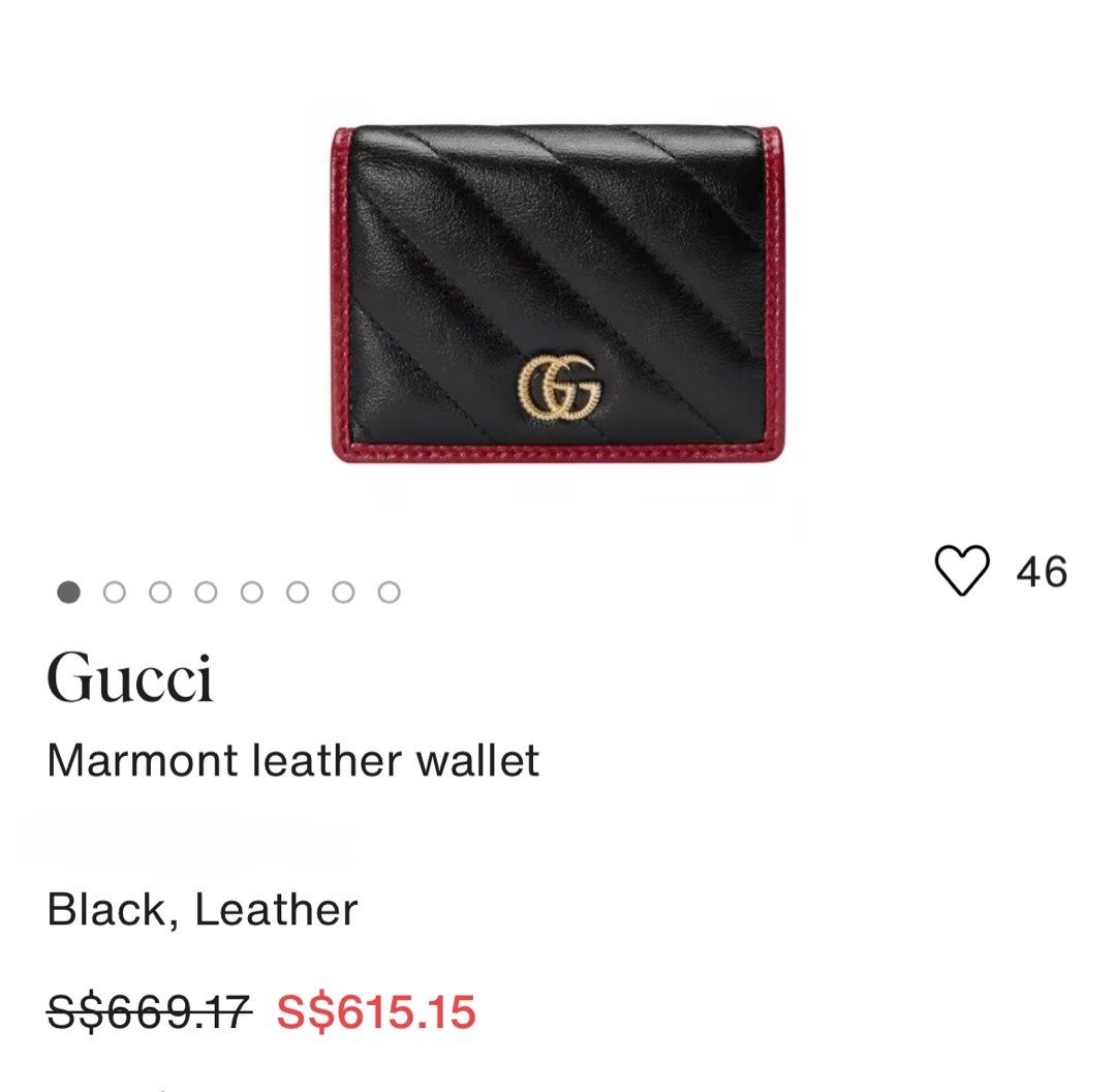 Gg on sale marmont wallet