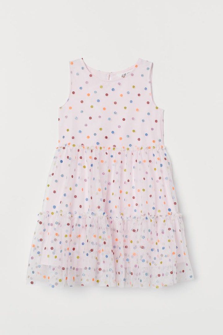 Polka dot dress deals h and m