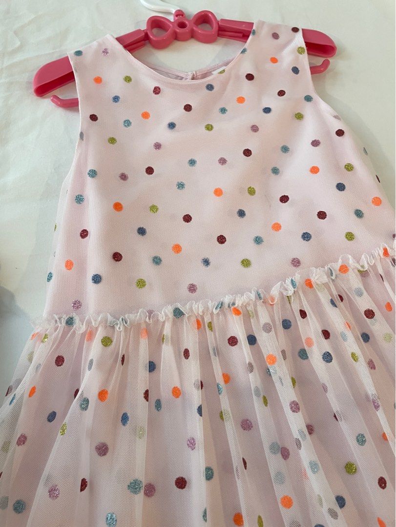 H M polka dots Tulle Dress Babies Kids Babies Kids Fashion
