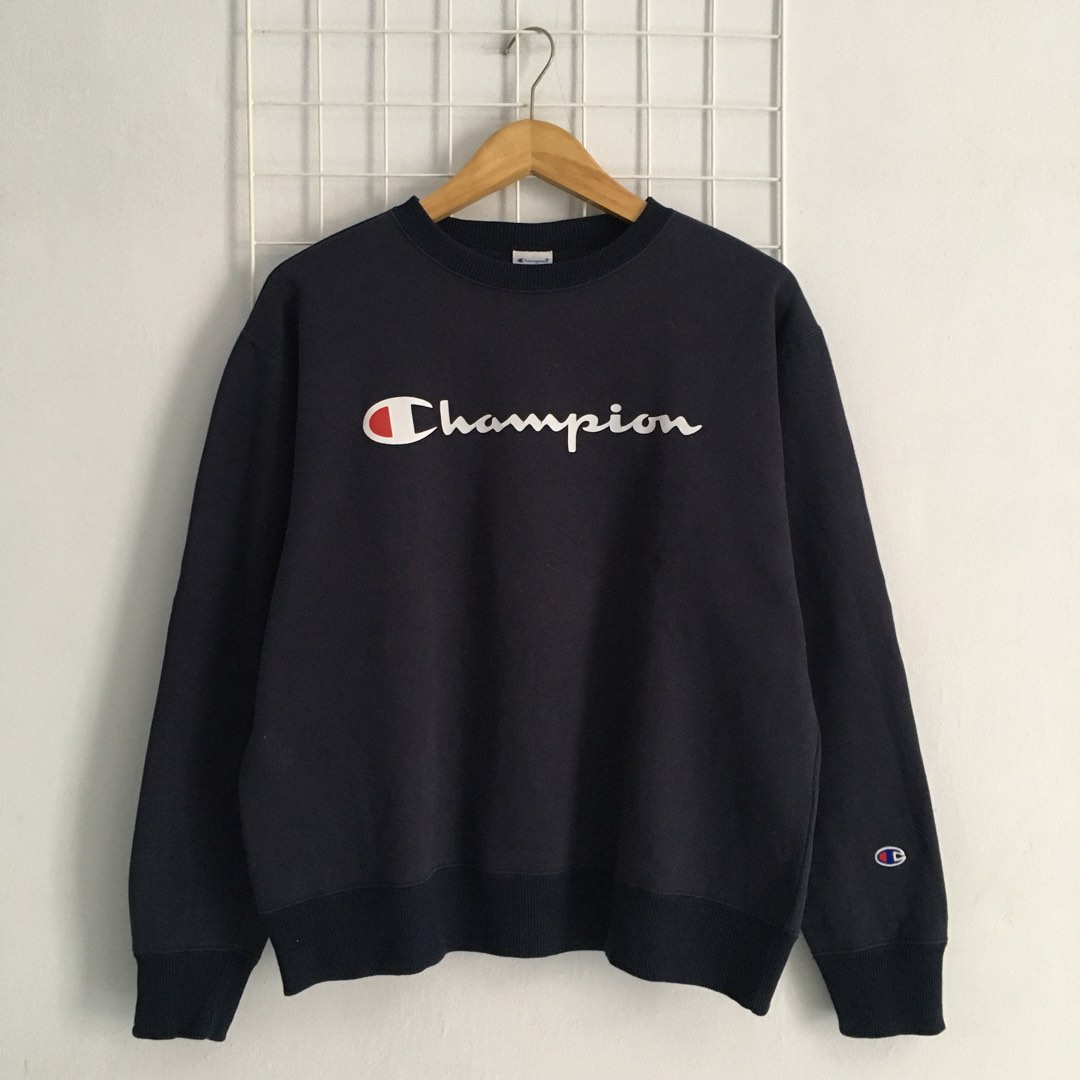 HARGA NETT Crewneck Champion Fesyen Pria Pakaian Atasan di