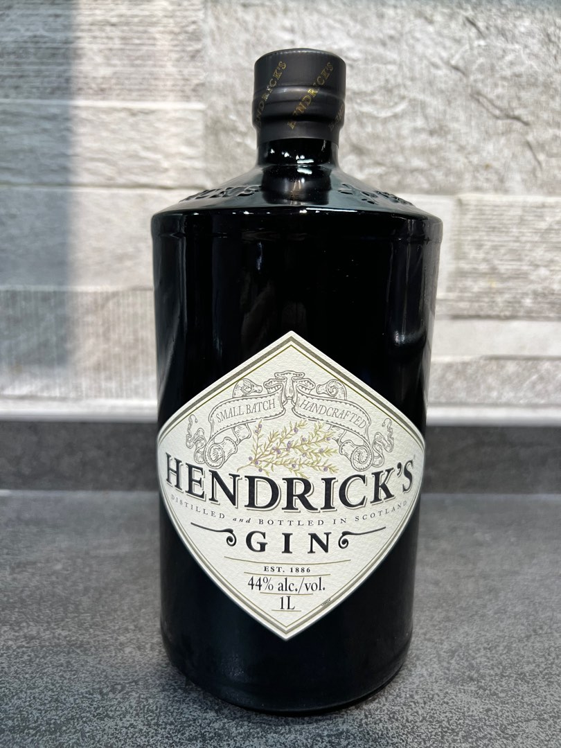 Hendrick's Gin, Food & Drinks, Alcoholic Beverages on Carousell