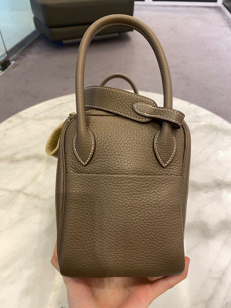 Hermes Lindy 26 Bag S2 Trench Clemence GHW