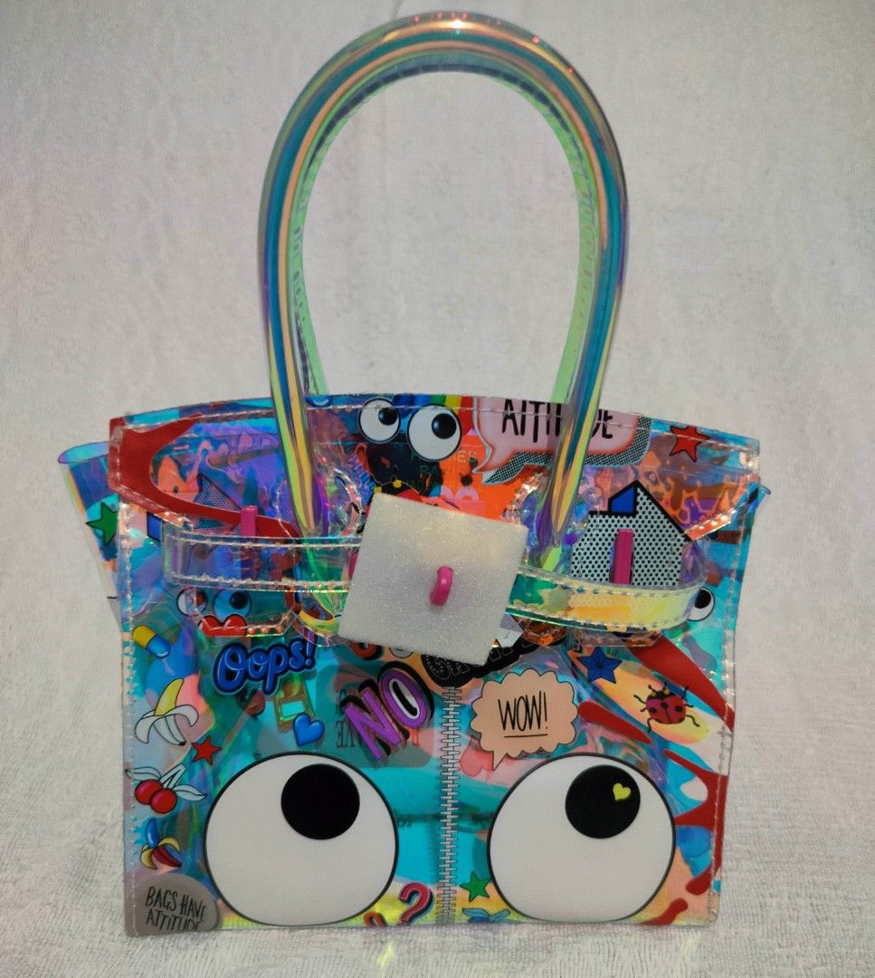 SALE Transparent eye themed bag Luxury Bags Wallets on Carousell