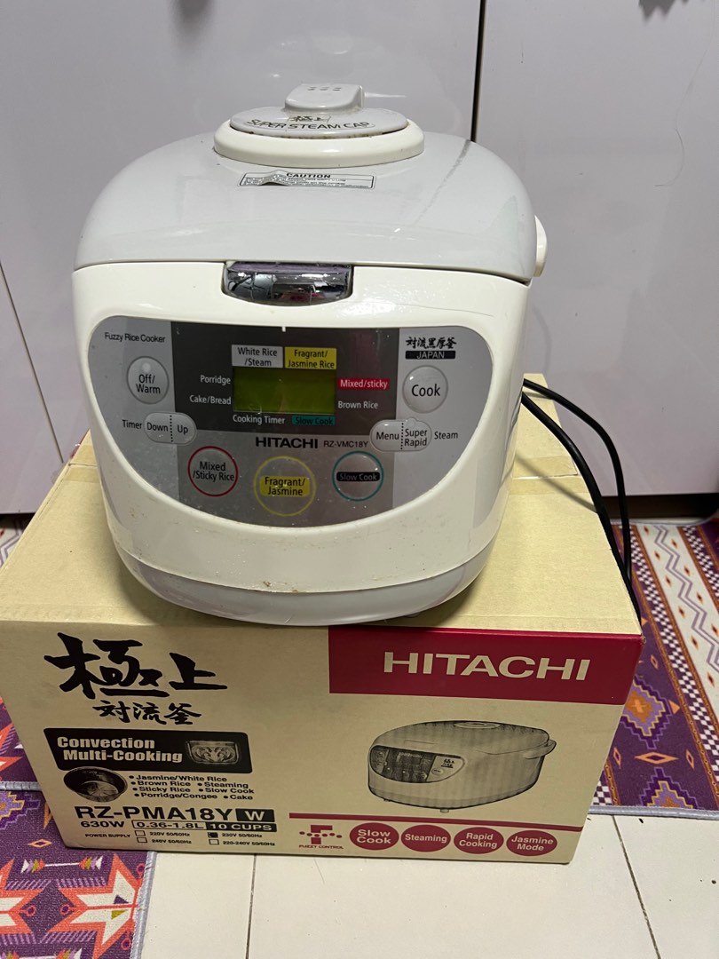 Hitachi Rice Cooker, TV & Home Appliances, Kitchen Appliances, Cookers