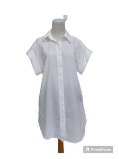 H&M - White Short Sleeves Tunic