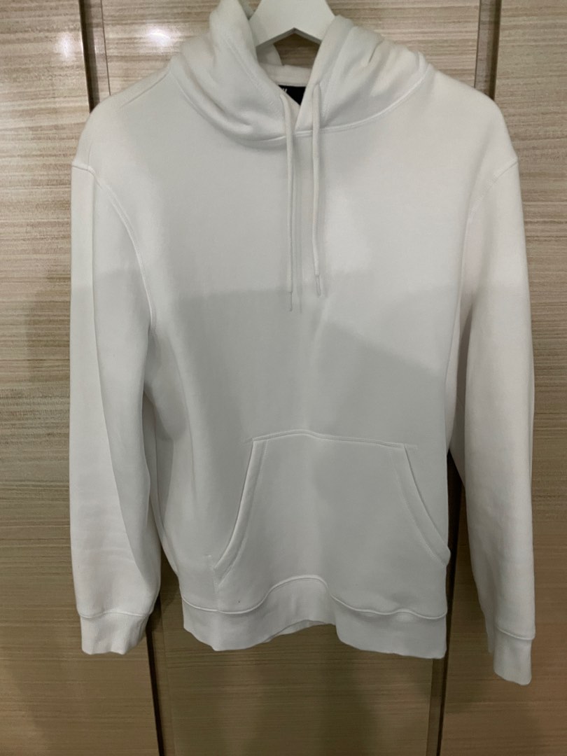 White hoodie mens h&m shop