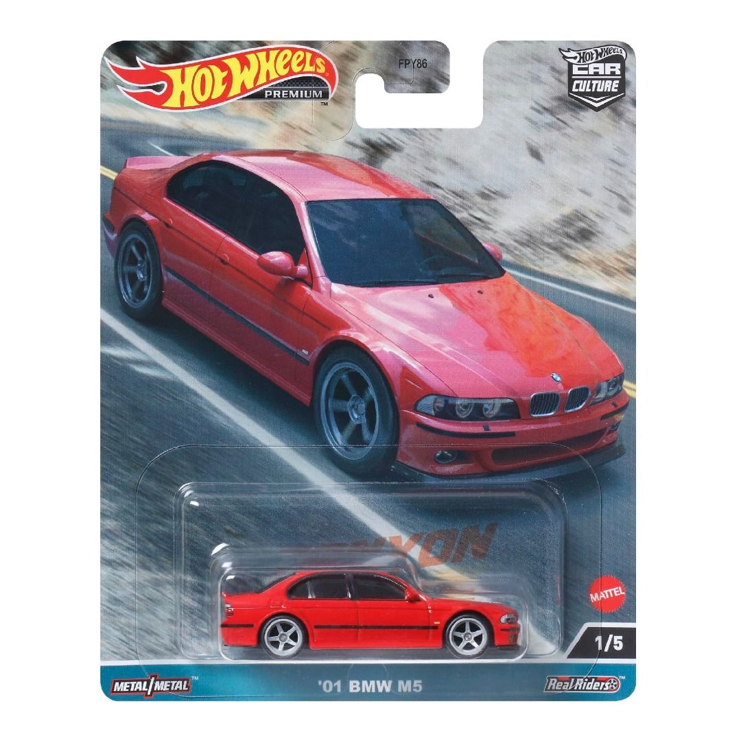 Hotwheels 2023 Canyon Warrior 01 BMW M5 Premium Car Culture Rare