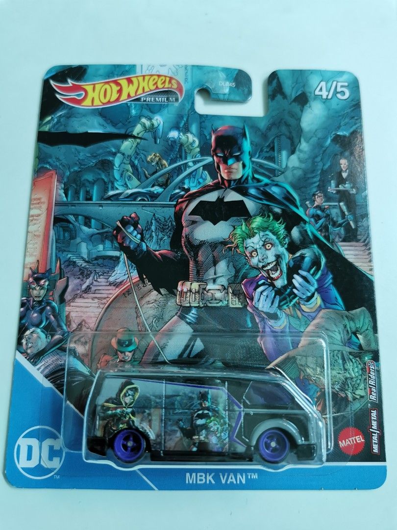 Hotwheels Premium Pop Culture DC Batman - '09 Custom Ford Transit ...