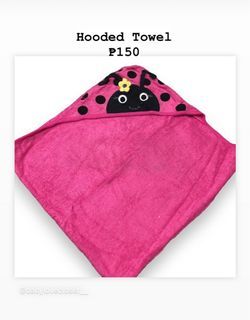 Hudson Hooded towel 33x33