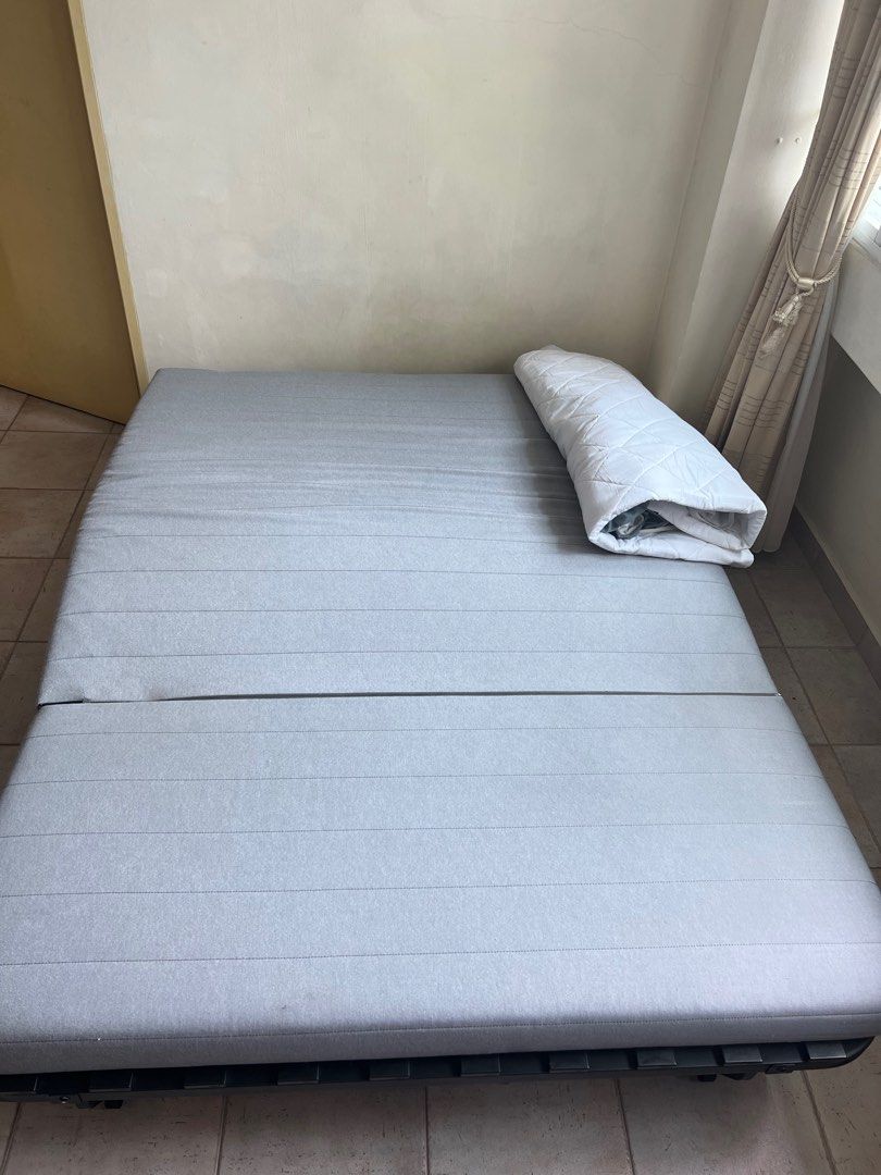 Ikea LYCKSELE Sofa Bed Move out Singapore, Furniture & Home Living