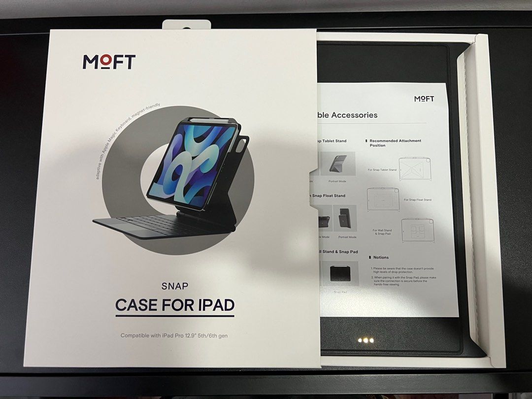 MOFT付き12.9インチiPad Pro Magickeyboard