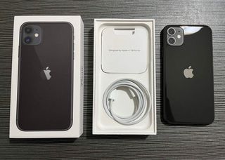 iphone 11 64gb black complete with warranty