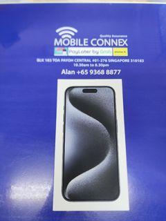 Iphone 15 pro 128gb blue titanium