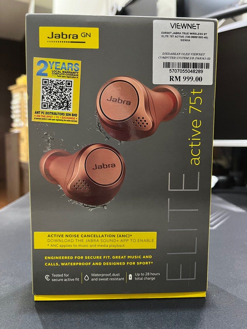 Jabra elite 75t discount sienna