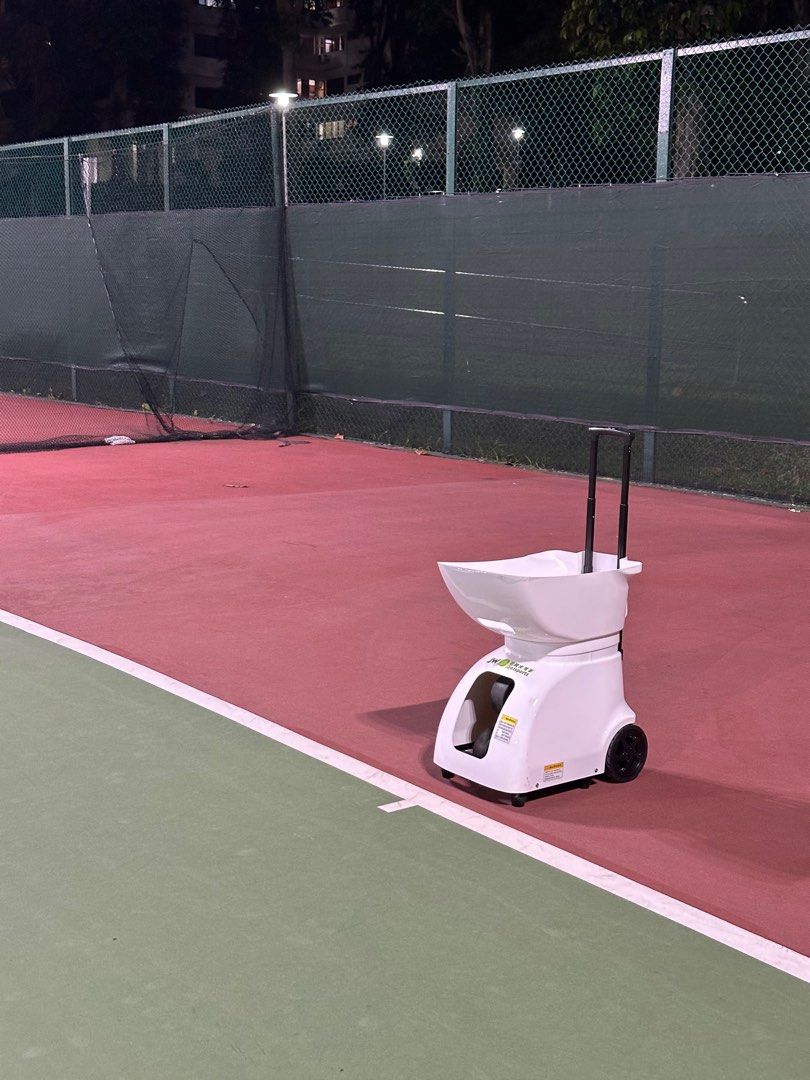 Jbot Tennis Ball Machine, Sports Equipment, Other Sports Equipment and