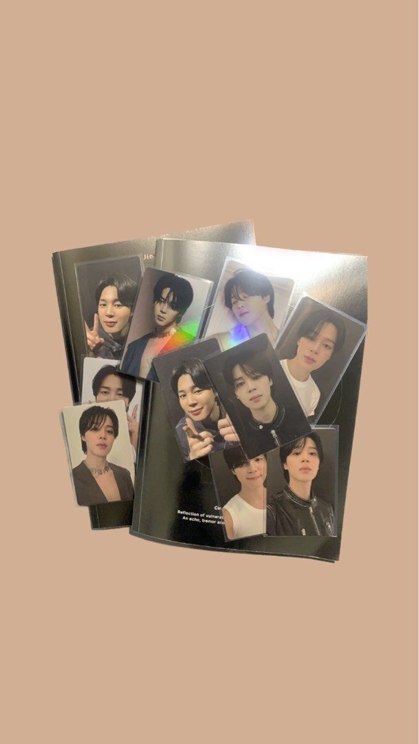 Jimin Face Album JPFC Set with POB inclusions), Hobbies