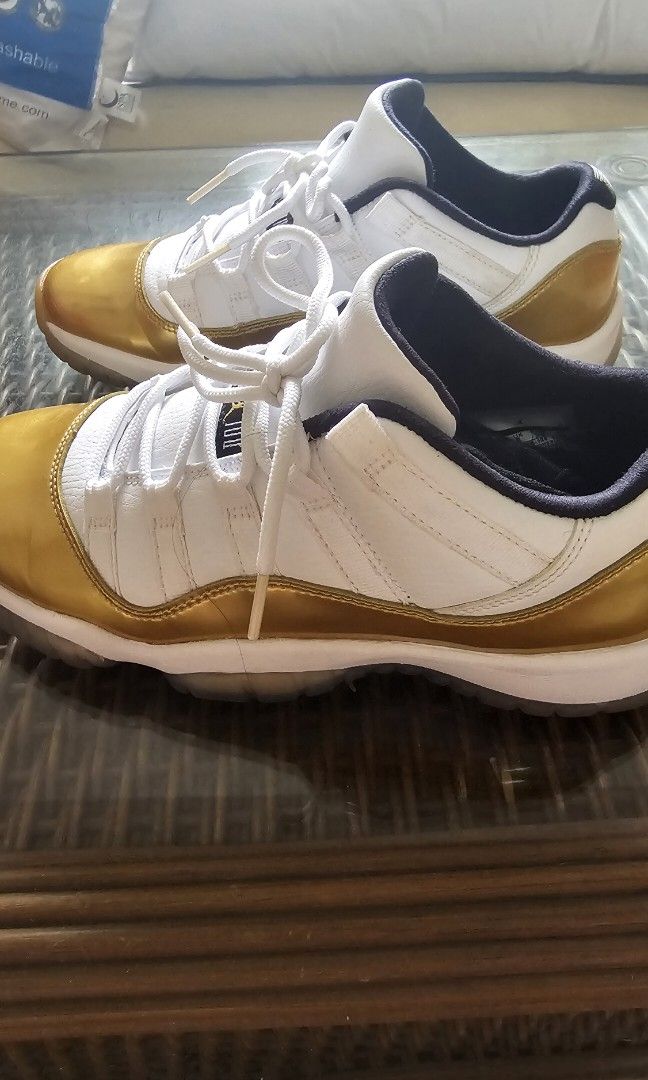 And Gold Jordan 11s Closing Ceremony Jordans Jordan 11 Retro Low