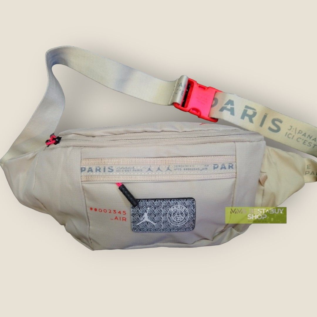 JORDAN PARIS PSG WAISTBAG AND CROSSBODY BAG OH Men s Fashion Bags Belt bags Clutches and Pouches on Carousell