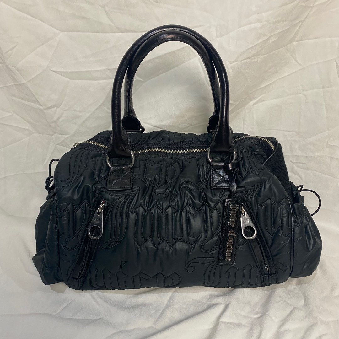 Juicy Couture Quilted Leather Shoulder Bag, Women's Fashion, Bags