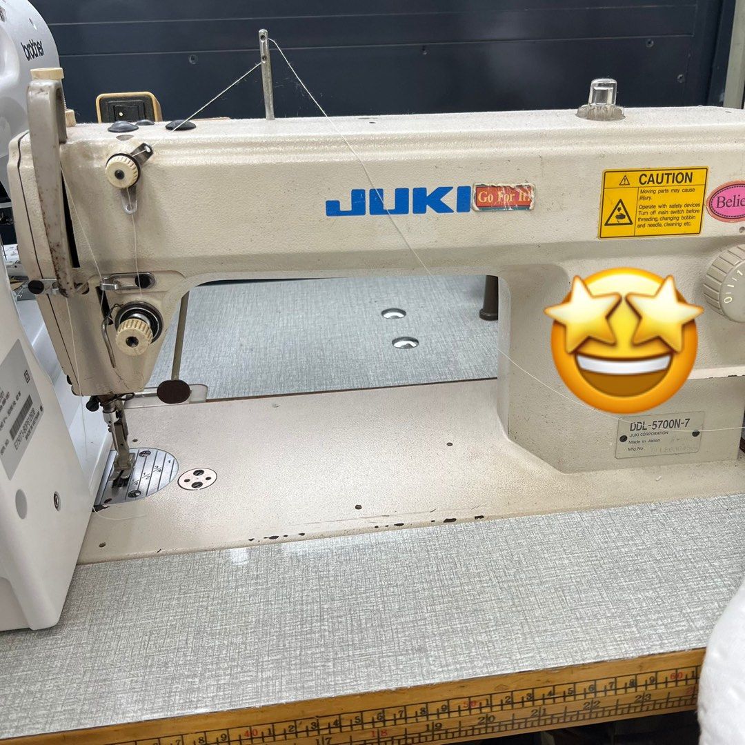 Juki Industrial Machines for sale! Total 2 machines with table top ...