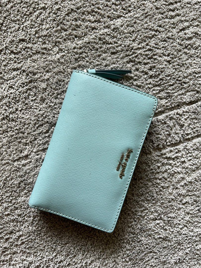 Kate spade hotsell frosted blue wallet