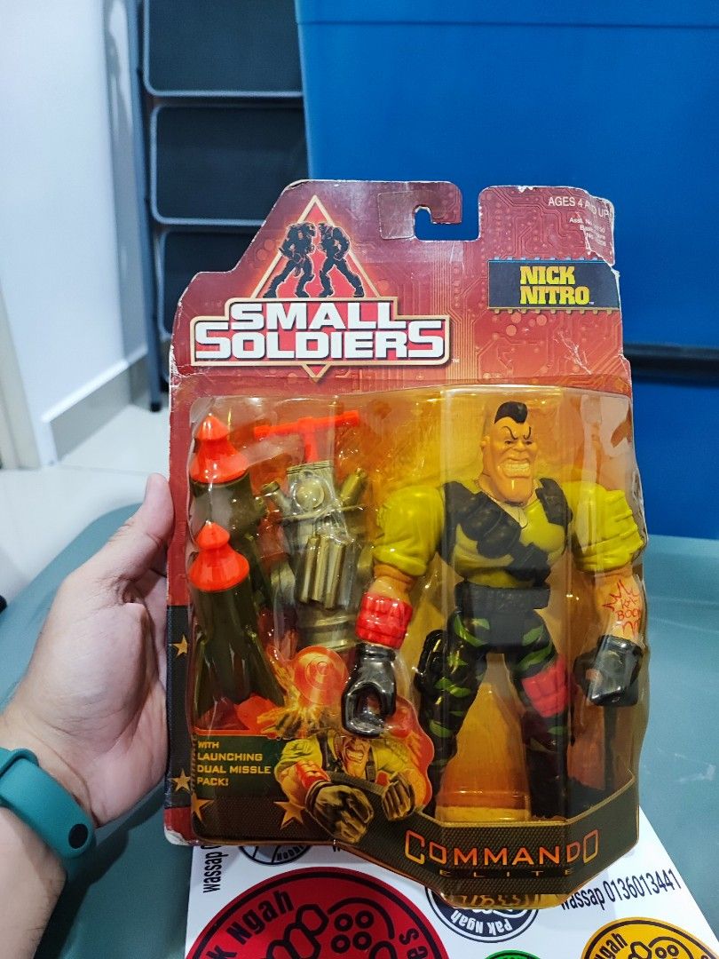Kenner Small Soldiers Nick Nitro Hobbies Toys Toys Games on Carousell
