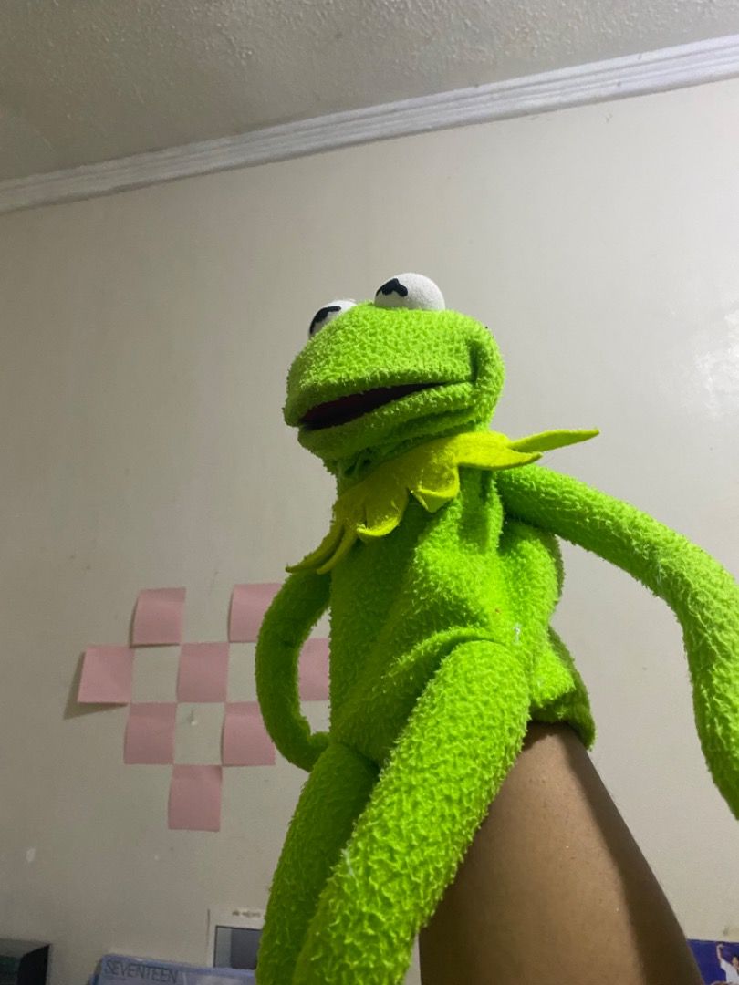 KERMIT The Frog Puppet Toy Doll (Category: Plushies & Soft Toys) located in Tanay. Submitted by rdgcarts (Listing ID 1256667462, Image 1). Description: - onhand can ship - from canada - a funny toy can do anything to it negotiable !!!!.