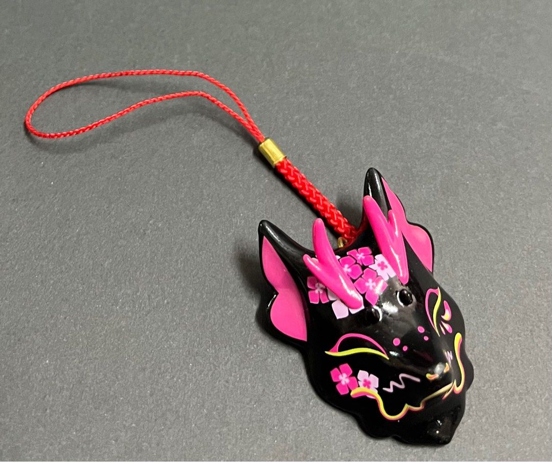 Kitsune Fox Mask Keychains, Hobbies & Toys, Collectibles & Memorabilia, Currency on Carousell