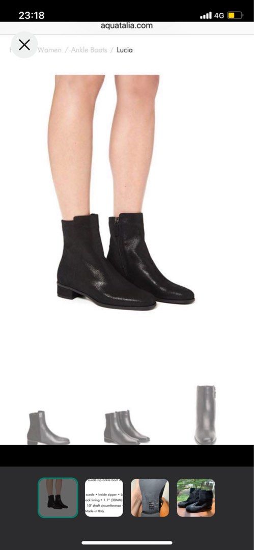 Leather Boost Women s Fashion Footwear Boots on Carousell
