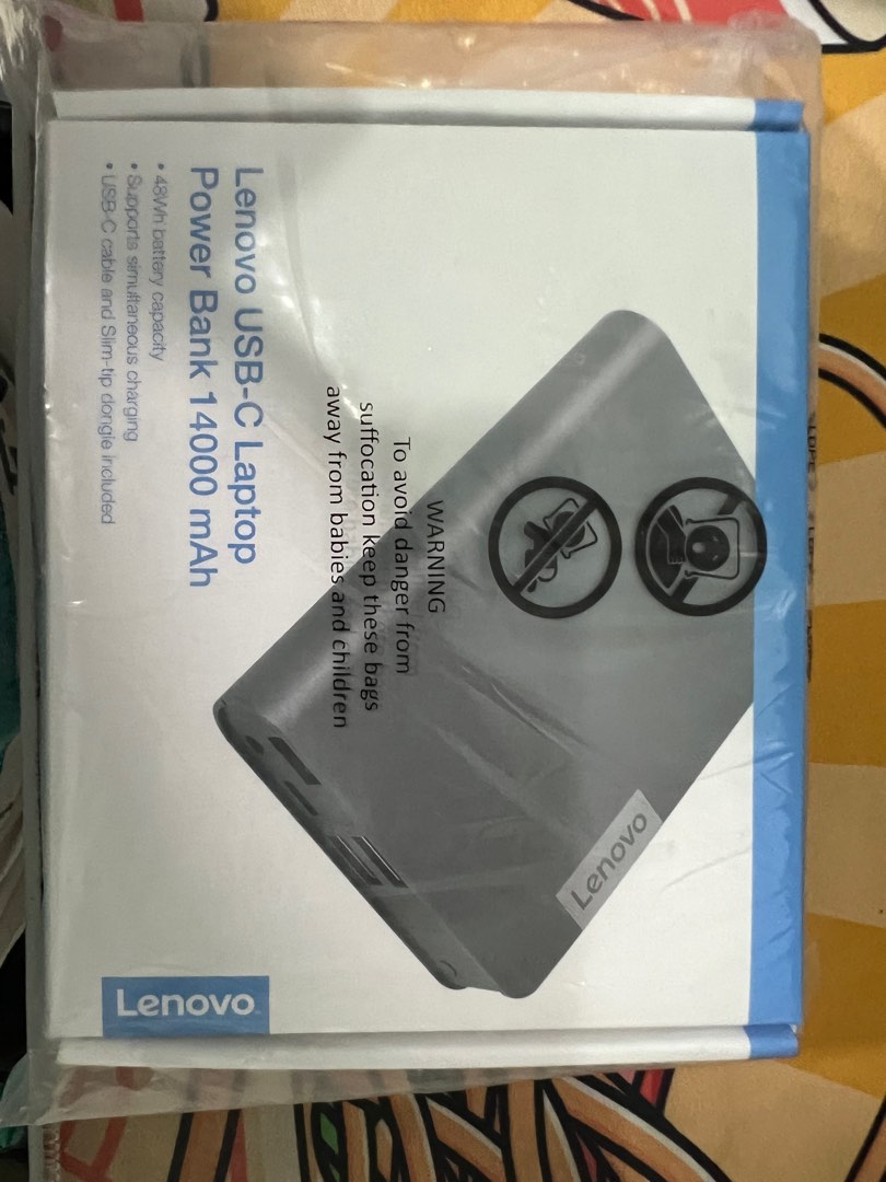 Lenovo USBC Laptop Power Bank, Computers & Tech, Parts & Accessories