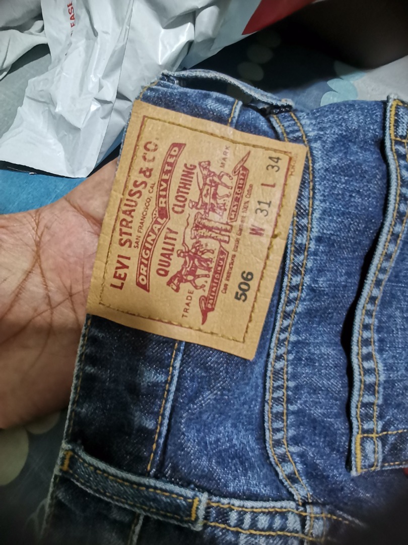 Levis 506 pants Men s Fashion Bottoms Jeans on Carousell