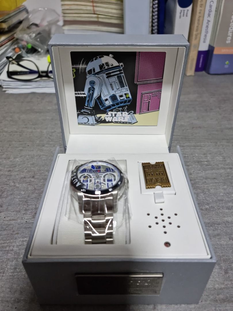 Limited edition Fossil x Starwars R2 D2 Automatic Stainless Steel