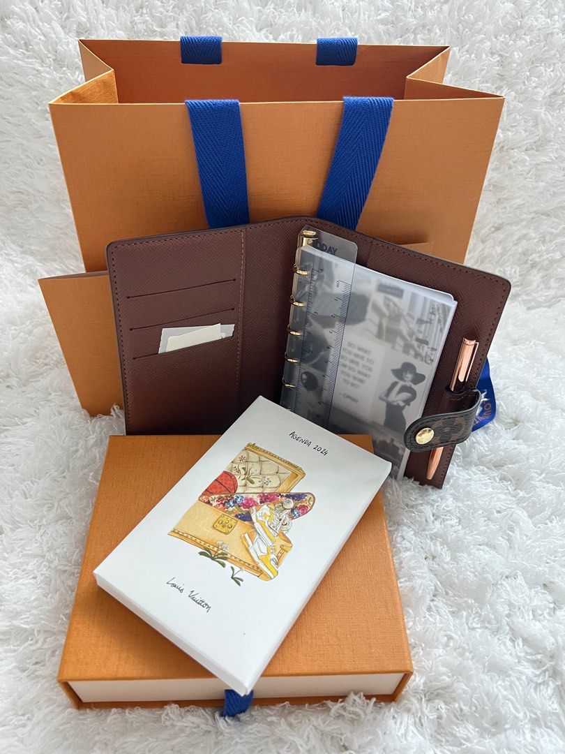 2024 LOUIS VUITTON SMALL FUNCTIONAL DAILY AGENDA ( REFILL ONLY !!!!)