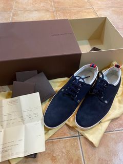 LV Slip On, Men's Fashion, Footwear, Sneakers on Carousell