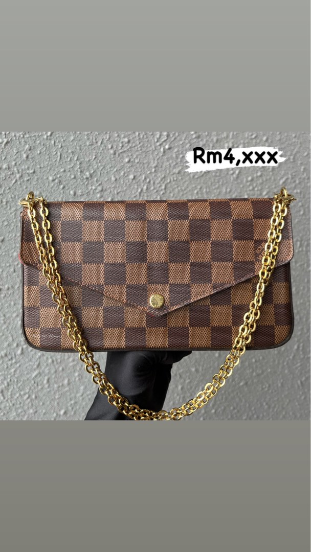 Louis Vuitton Damier Ebene Pochette Felicie 