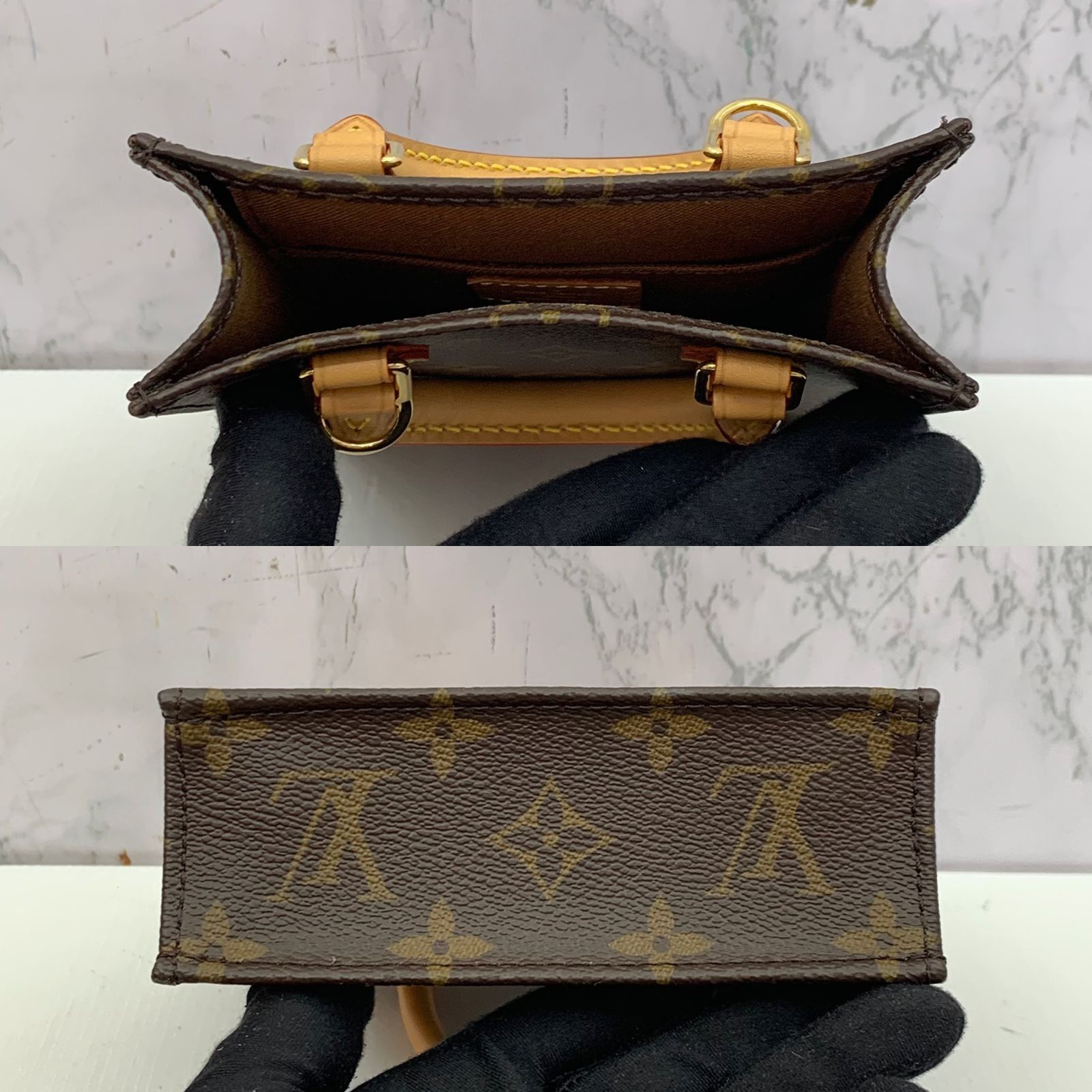 Louis Vuitton MONOGRAM Petit sac plat (M81295)