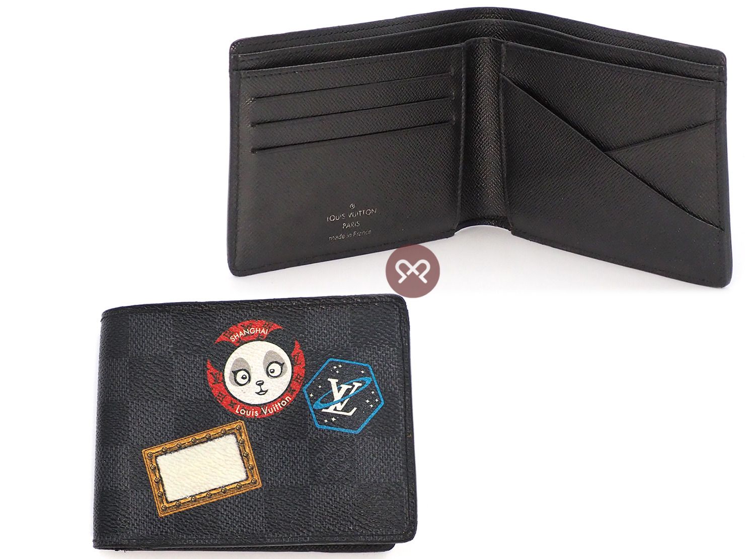 Multiple Wallet Monogram Canvas - Personalisation M60895