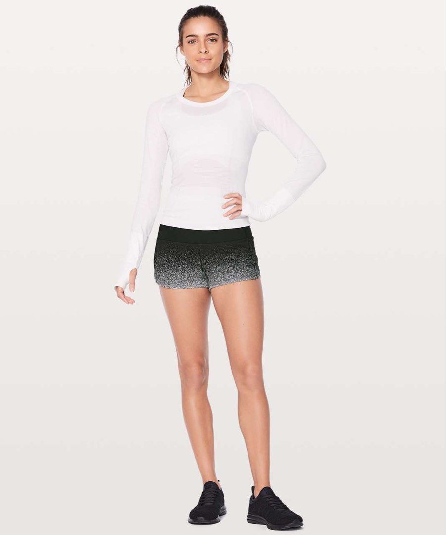 Lululemon Speed Short in Ombre Speckle Stop, Women's Fashion, Activewear on  Carousell