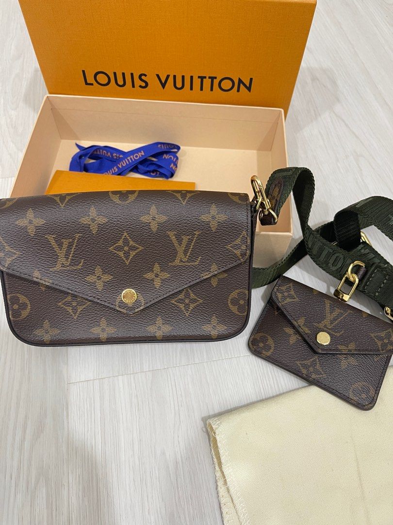 LV Pochette Felicie Strap & Go, Luxury, Bags & Wallets on Carousell