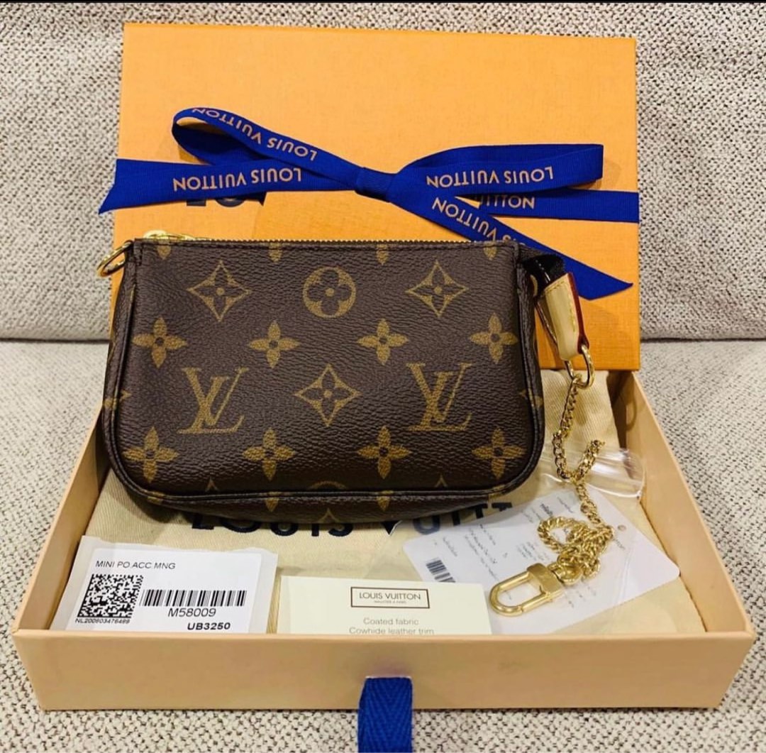 LV Mini Pochette Accessoires (Monogram), Luxury, Bags & Wallets on Carousell