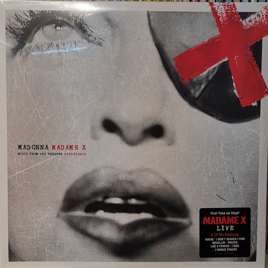 Madonna - Madame X: Music from the Theater Experience 3LP 3碟黑膠