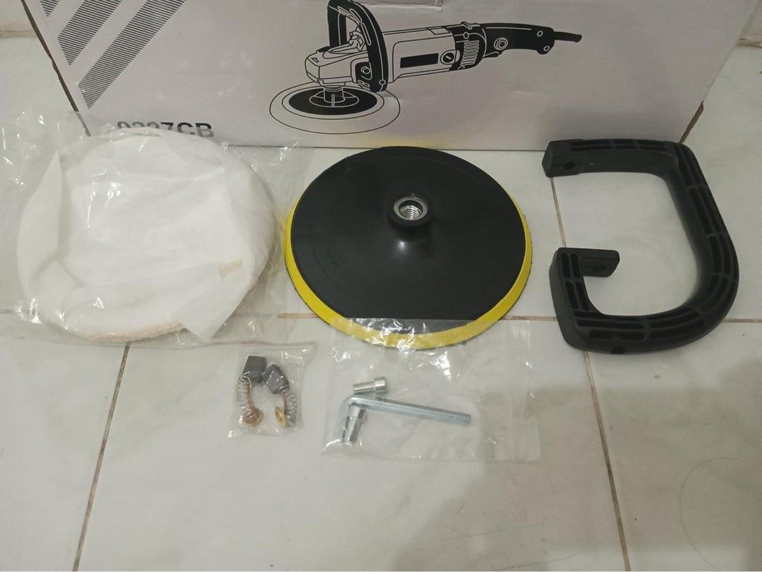 Makita heavy Duty 7inch Buffing Machine with Variable Speed & Free