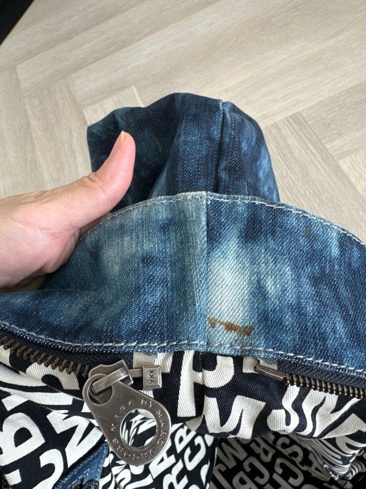 Marc by Marc Jacobs denim bag big size Luxury Bags Wallets