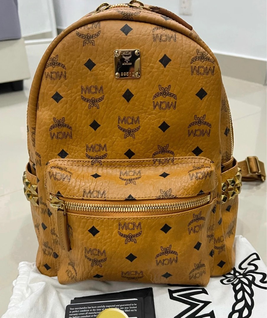 MCM Backpack Original, Luxury, Bags & Wallets on Carousell