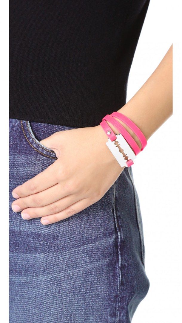 Alexander mcqueen on sale razor blade bracelet