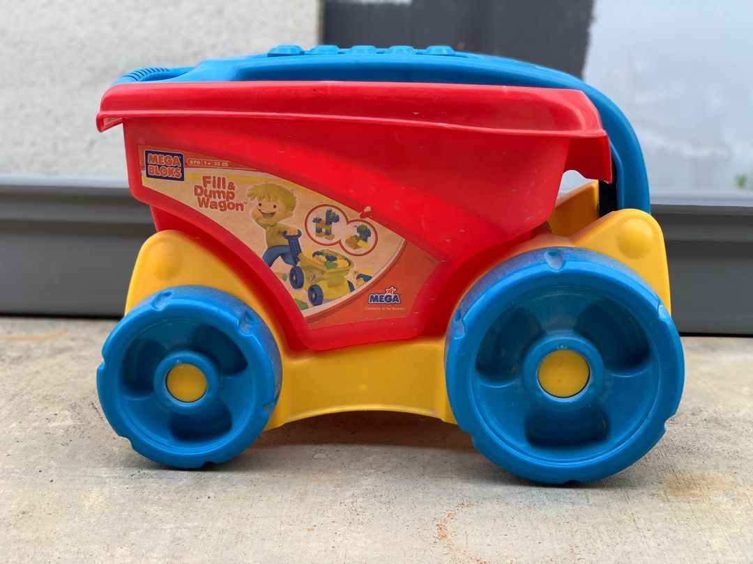 Mega Block Fill Dump Wagon without block Hobbies Toys Toys