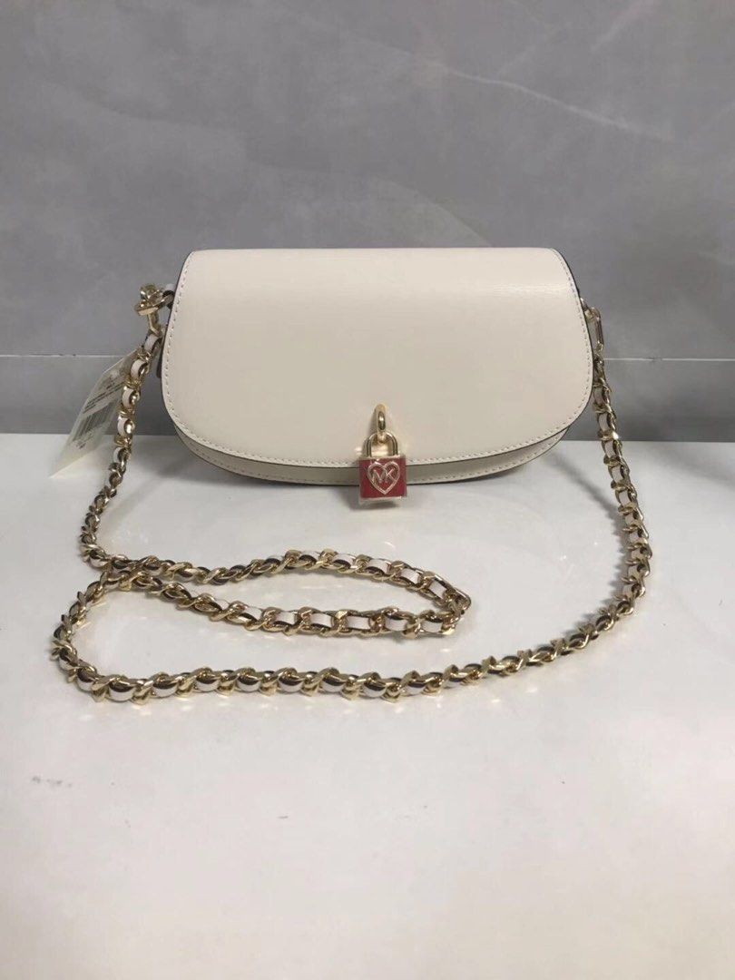 Michael Korbs MK Mila saddle bag chain bag shoulderbag Women s Fashion Bags Wallets Shoulder Bags on Carousell