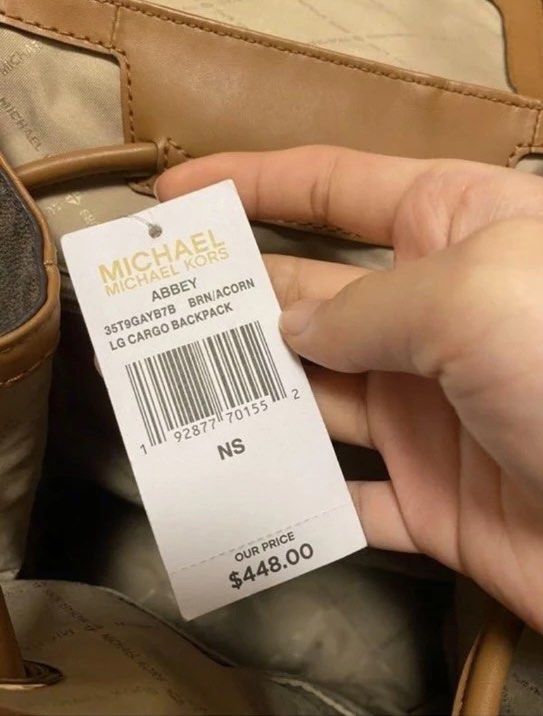 Michael kors abbey cargo backpack outlet