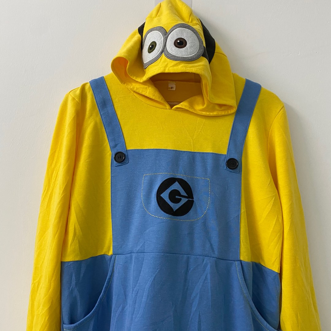 Minion hoodie hot sale