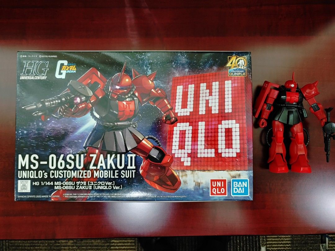 【2025年】エレガントファッションを上品に着 非売品ガンプラユニクロ ガンダム・ザク ガンダムキットサンプル ロボット